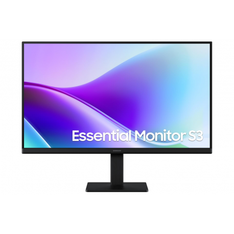 Samsung Essential S3 S24F320GAU - S32GF Series - LED monitor - 24" - 1920 x 1080 Full HD (1080p) @ 120 Hz - IPS - 250 cd/m² - 1000:1 - 5 ms - 2xHDMI - black - 0