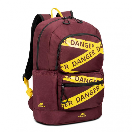 NB BACKPACK URBAN 14L 13.3"/5421 BURGUNDY RED RIVACASE - 0
