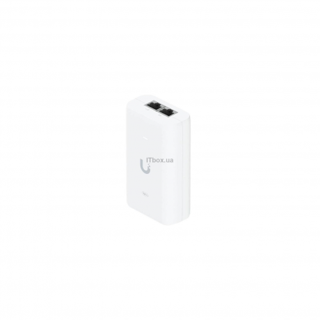 Ubiquiti - PoE injector - AC 100-240 V - 60 Watt - output connectors: 1 - 0