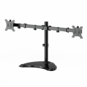Gembird - Stand - for 2 LCD displays - steel, plastic - black - screen size: 13"-32" - desktop