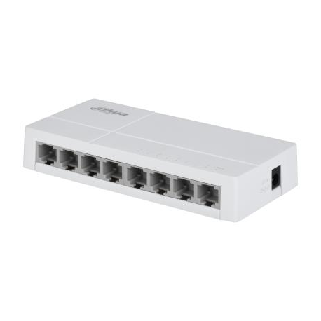 NET SWITCH 8PORT 10/100M/1G/SG1008L-EUR DAHUA - 0
