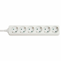 LINDY - Power strip - AC 250 V - 3500 Watt - output connectors: 6 - 1.4 m - white