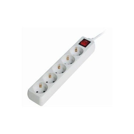 Gembird SPG4-C-6 - Surge protector - output connectors: 5 - 0
