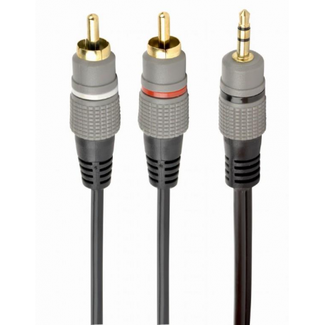 Cablexpert Select Plus Series - Audio cable - RCA male to 3.5 mm stereo male - 1.5 m - 0