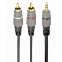 Cablexpert Select Plus Series - Audio cable - RCA male to 3.5 mm stereo male - 1.5 m
