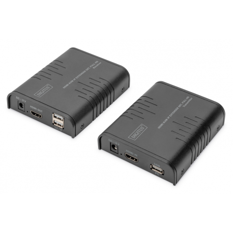 DIGITUS - Extender Set - KVM extender - CATx - over CAT 5e - up to 120 m - 0