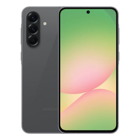 Samsung Galaxy A56 - Enterprise Edition - 5G smartphone - dual-SIM - RAM 8 GB  /  Internal Memory 128 GB - OLED display - 6.7" - 2340 x 1080 pixels (120 Hz) - 3x rear cameras 50 MP, 12 MP, 5 MP - front camera 12 MP - awesome graphite - 0