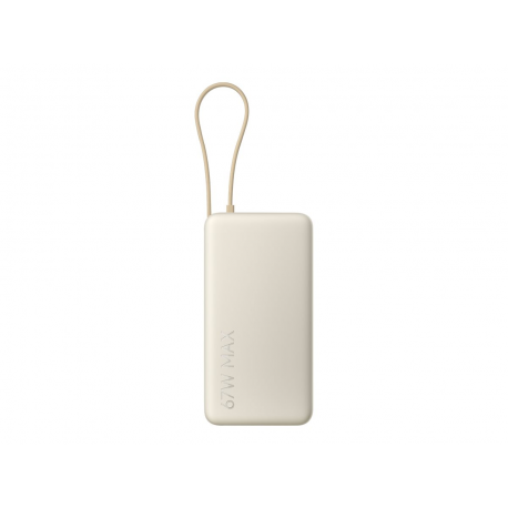 Xiaomi 67W Power Bank 20000 (Integrated Cable) Tan | Xiaomi - 0
