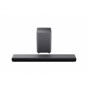 TCL S55 Series S55HE - Sound bar system - for TV - 2.1-channel - wireless - Bluetooth - black