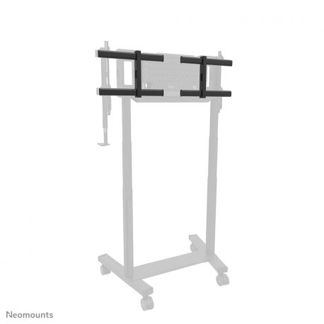 Neomounts - Mounting kit (VESA extension kit) - for flat panel - steel - black - display cart - 4