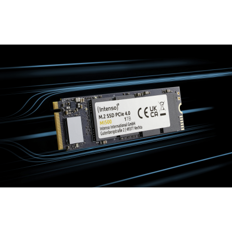 Intenso MI500 - SSD - 500 GB - internal - M.2 2280 - PCIe 4.0 x4 (NVMe) - 1