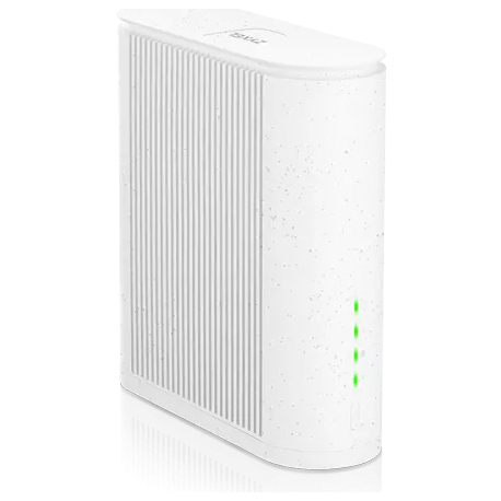 Zyxel EE Series EE3301-00 - Wireless router - MPro Mesh Solutions 4-port switch - 2.5GbE, Wi-Fi 7, 1GbE - Wi-Fi 5 - Dual Band - VoIP gateway - wall-mountable - 1