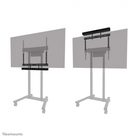Neomounts AV30-500BL - Mounting kit (mount bracket) - for video bar - universal - black - screen size: 43"-110" - VESA-mountable - 9
