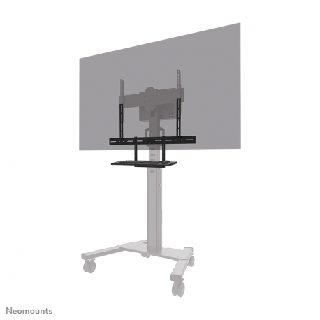 Neomounts AV40-500BL - Mounting kit (mount bracket, keyboard shelf) - for keyboard  /  mouse - universal - black - screen size: 43"-110" - VESA-mountable - 0