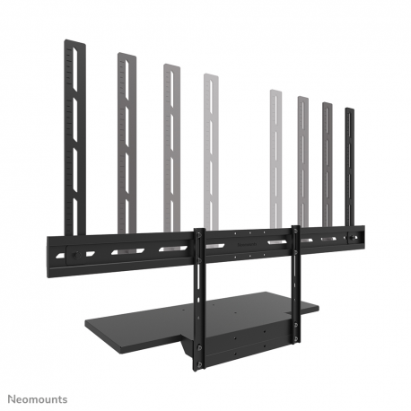 Neomounts AV40-500BL - Mounting kit (mount bracket, keyboard shelf) - for keyboard  /  mouse - universal - black - screen size: 43"-110" - VESA-mountable - 8