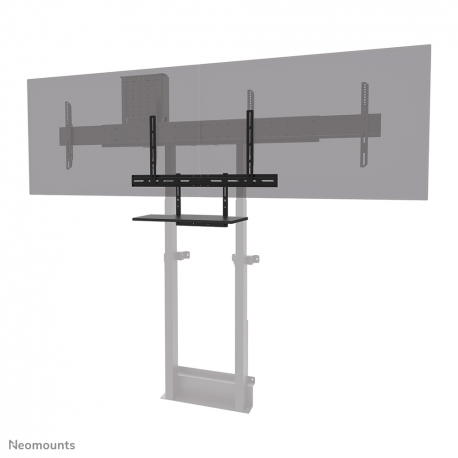 Neomounts AV40-500BL - Mounting kit (mount bracket, keyboard shelf) - for keyboard  /  mouse - universal - black - screen size: 43"-110" - VESA-mountable - 13
