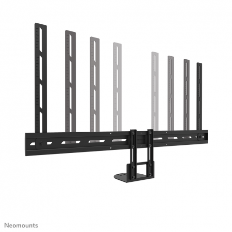 Neomounts AV50-500BL - Mounting kit (mount bracket, camera shelf) - for PTZ camera - universal - black - screen size: 43"-110" - VESA-mountable, above the screen, below the screen - 8