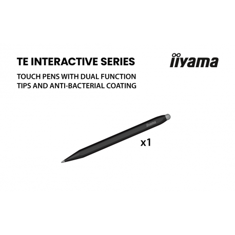 iiyama ProLite TE8615A-B1AG - 86" Diagonal Class (85.6" viewable) LED-backlit LCD display - interactive digital signage - with touchscreen (multi touch) / 8-microphone array / optional slot-in PC capability - 4K UHD (2160p) 3840 x 2160 - black (bezel), matte finish - with iiyama WiFi module (OWM002) - 12