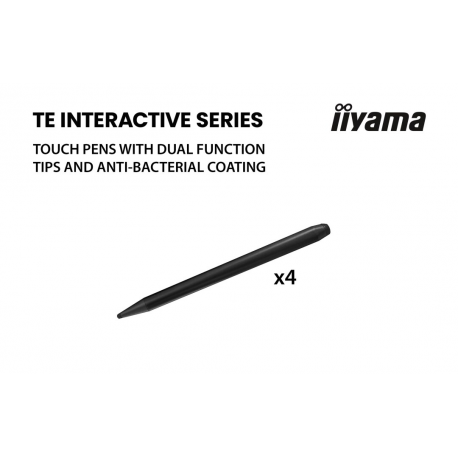 iiyama ProLite TE7512MIS-B4AG - 75" Diagonal Class (74.52" viewable) LED-backlit LCD display - interactive digital signage - with touchscreen (multi touch) / optional slot-in PC capability - 4K UHD (2160p) 3840 x 2160 - Direct LED - black (bezel), matte finish - with iiyama WiFi module (OWM002) - 10
