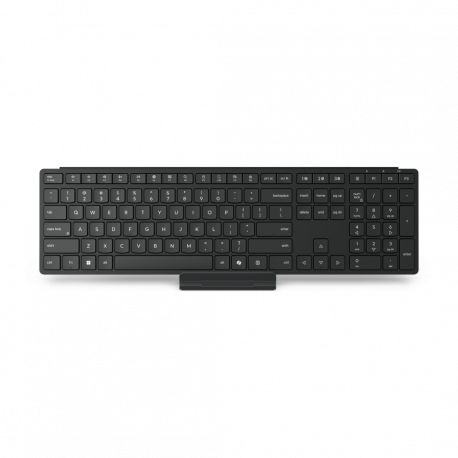 Lenovo Pro 6000 - Keyboard - multi-mode - wireless - 2.4 GHz, Bluetooth 5.3 - US with Euro symbol - eclipse black - brown box - 2