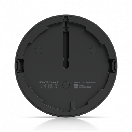 Ubiquiti UniFi AI Dome - Network surveillance camera - dome - outdoor - vandal  /  weatherproof - colour (Day&Night) - 8 MP - 3840 x 2160 - 4K - fixed focal - audio - GbE - PoE - 3