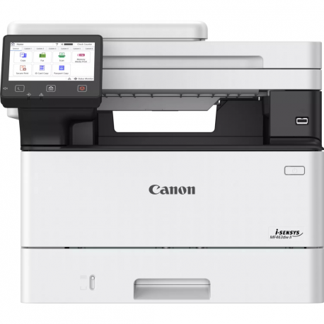 Canon i-SENSYS MF463dw II - Multifunction printer - B / W - laser - A4 (210 x 297 mm), Legal (216 x 356 mm) (original) - A4 / Legal (media) - up to 40 ppm (copying) - up to 40 ppm (printing) - 350 sheets - USB 2.0, Gigabit LAN, Wi-Fi(n) - 3