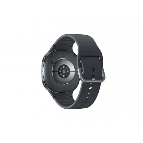 Samsung Galaxy Watch8 - 40 mm - graphite - smart watch with sport band - rubber - graphite - band size: S/M - display 1.34" - 32 GB - NFC, Bluetooth, Wi-Fi - 30 g - 5