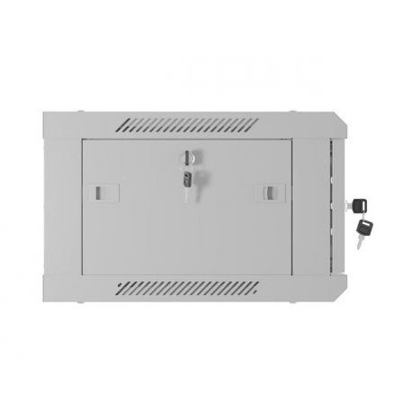 Lanberg WF01 Series - Rack cabinet - wall mountable - grey, RAL 7035 - 4U - 19" - 9