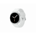 Samsung Galaxy Watch8 - 40 mm - silver - smart watch with sport band - rubber - white - band size: S/M - display 1.34" - 32 GB - NFC, Bluetooth, Wi-Fi - 30 g