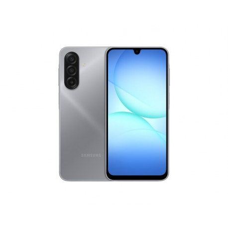 Samsung Galaxy A17 - 4G smartphone - dual-SIM - RAM 4 GB  /  Internal Memory 128 GB - microSD slot - OLED display - 6.7" - 2340 x 1080 pixels (90 Hz) - 3x rear cameras 50 MP, 5 MP, 2 MP - front camera 13 MP - grey - 0