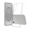 Screenor - Back cover for mobile phone - thermoplastic polyurethane (TPU), acrylic - transparent - for Samsung Galaxy S25 FE
