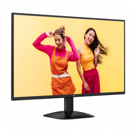 AOC Basic-line Q27B35S3 - LED monitor - 27" - 2560 x 1440 QHD @ 120 Hz - IPS - 300 cd / m² - 1500:1 - 1 ms - HDMI, DisplayPort - speakers - black - 7