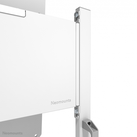 Neomounts Move Go Flip FL50-515WH1 - Cart - for flat panel - steel - white - screen size: 55"-65" - mounting interface: 400 x 400 mm - 8