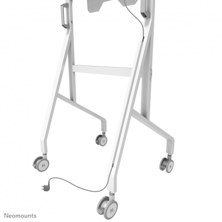 Neomounts Move Go Flip FL50-515WH1 - Cart - for flat panel - steel - white - screen size: 55"-65" - mounting interface: 400 x 400 mm - 13
