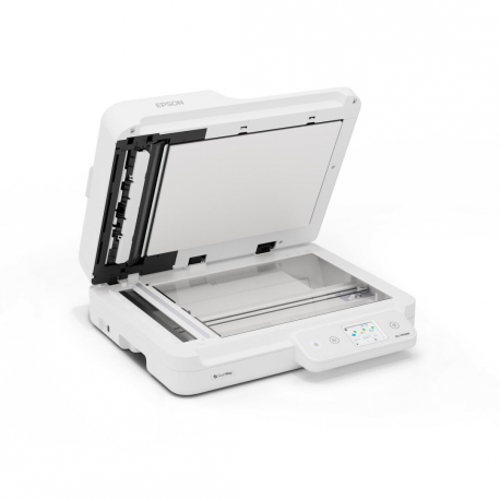 Epson WorkForce DS-1760WN - Document scanner - Duplex - 215.9 x 5588 mm - 1200 dpi x 1200 dpi - up to 30 ppm (mono) / up to 30 ppm (colour) - ADF (60 sheets) - up to 3000 scans per day - USB 2.0, Wi-Fi, Gigabit LAN - 3