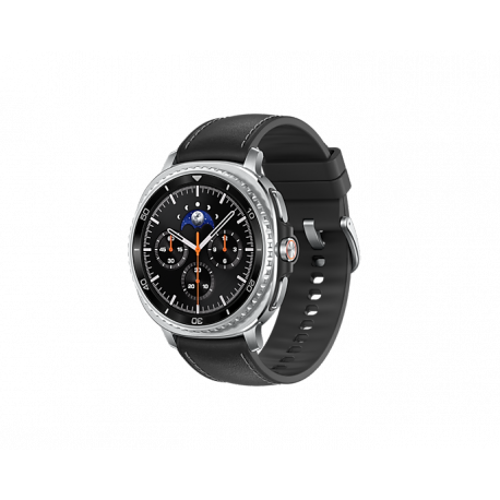 Samsung Galaxy Watch8 Classic - 46 mm - smart watch with hybrid band - hybrid eco-leather - band size: S/M/L - display 1.34" - 64 GB - NFC, Wi-Fi, Bluetooth - 63.5 g - black - 0