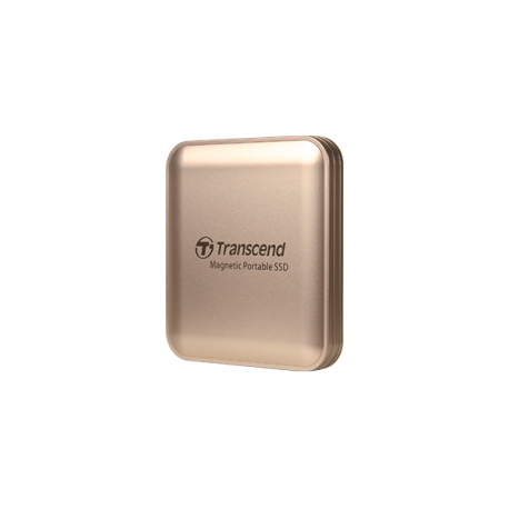 Transcend ESD420 - SSD - 1 TB - external (portable) - USB 3.2 Gen 2x2 (USB-C connector) - champagne gold - 1
