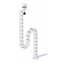 Neomounts - Cable management spine - clamp-on design, universal - white