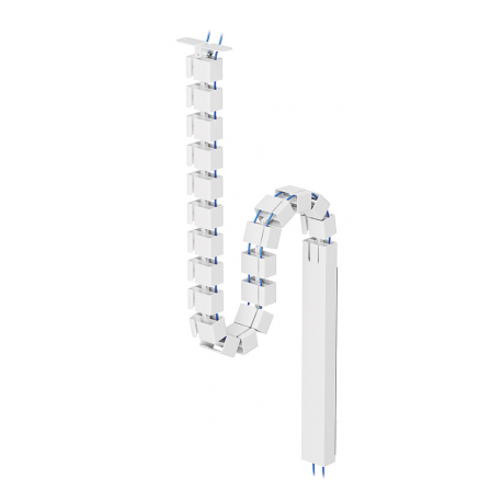 Neomounts - Cable management spine - screw-mounted, universal - white - 0