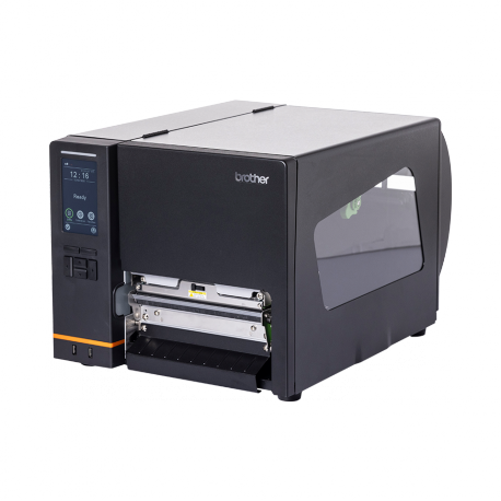 Brother TJ-6421TN - Label printer - direct thermal  /  thermal transfer - Roll (17.27 cm) - 203 dpi - up to 304.8 mm / sec - serial, USB 2.0, USB host, LAN - 1