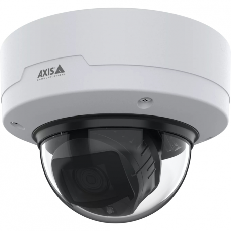 AXIS P32 Series P3277-LVE - Network surveillance camera - dome - outdoor - vandal  /  weatherproof - colour (Day&Night) - 5 MP - 2560 x 1440 - auto iris - vari-focal - audio - LAN 10 / 100 - PoE Plus Class 3 - TAA Compliant - 2