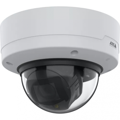 AXIS P32 Series P3287-LVE - Network surveillance camera - dome - outdoor - vandal  /  weatherproof - colour (Day&Night) - 5 MP - 2560 x 1440 - auto iris - vari-focal - LAN 10 / 100 - PoE Plus Class 3 - TAA Compliant - 2