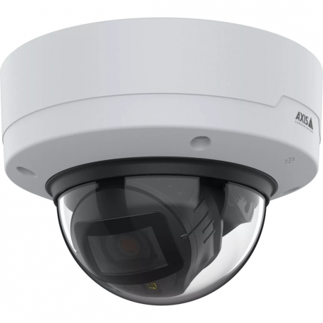 AXIS P32 Series P3285-LVE - Network surveillance camera - dome - outdoor - vandal  /  weatherproof - colour (Day&Night) - 2 MP - 1920 x 1080 - auto iris - vari-focal - LAN 10 / 100 - AV1, H.264, H.265, MJPEG - PoE Class 3 - TAA Compliant - 2