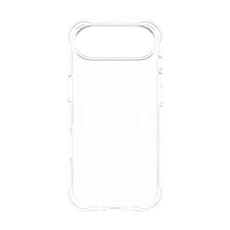 CARE by PanzerGlass Samba - Back cover for mobile phone - MagSafe compatibility - thermoplastic polyurethane (TPU) - transparent with white - for Apple iPhone Air - 3