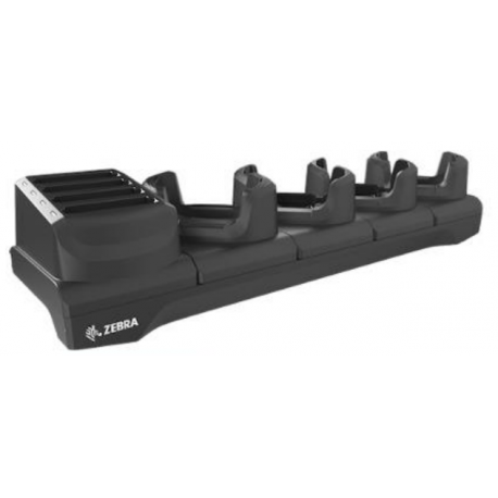 Zebra ShareCradle - Handheld charging cradle - 5-slot, charge only - AC 100-240 V - 108 Watt - output connectors: 8 - for Zebra TC53, TC58 - 0