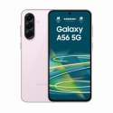 Samsung Galaxy A56 - 5G smartphone - dual-SIM - RAM 8 GB  /  Internal Memory 256 GB - OLED display - 6.7" - 2340 x 1080 pixels (120 Hz) - 3x rear cameras 50 MP, 12 MP, 5 MP - front camera 12 MP - awesome pink