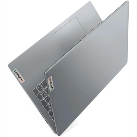 Lenovo IdeaPad Slim 3 15AMN8 82XQ - 180-degree hinge design - AMD Ryzen 3 - 7320U  /  up to 4.1 GHz - Win 11 Home - Radeon 610M - 16 GB RAM - 512 GB SSD NVMe - 15.6" TN 1920 x 1080 (Full HD) - Wi-Fi 6 - arctic grey - kbd: English - Europe - 3