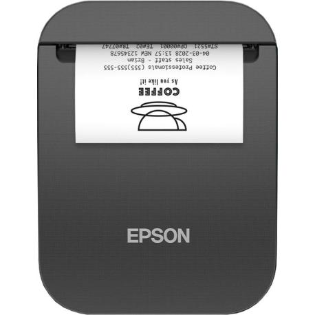 Epson TM P20II (106) - Receipt printer - thermal line - Roll (5.8 cm) - 203 dpi - up to 100 mm / sec - Bluetooth 5.0, USB-C - white - 0