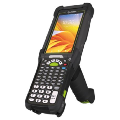Zebra MC9400 - Data collection terminal - rugged - Android - 128 GB - 4.3" colour (800 x 480) - rear camera + front camera - barcode reader - (2D imager) - USB host - microSD slot - NFC, Wi-Fi 6E, Bluetooth - TAA Compliant - 0