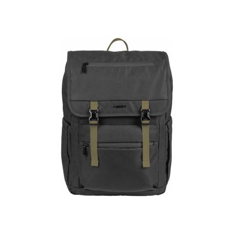 Natec Niala - Notebook carrying backpack - 15.6" - black, hunter green - 0